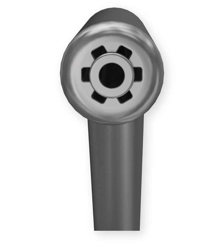 THE BIRTH OF THE METAL  AIR WATER SYRINGE TIP