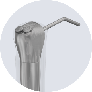 Barrier sleeves do not protect the air water syringe from aerosolized blood, saliva, and tissue.